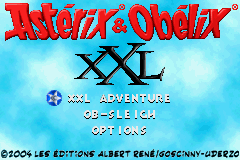 Asterix & Obelix XXL Title Screen